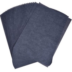 30 Pack Black Carbon Transfer Tracing Paper for Wood Paper Canvas Craft Projects