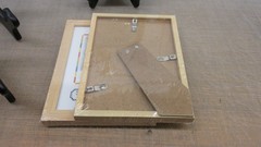 Telstar PF-5741 5″ X 7″ Frames & Wood Easel Backs of Various Sizes (31 Items)