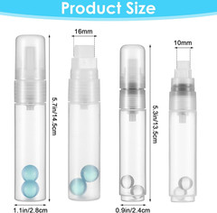 4PCS Large Empty Paint Markers, Refillable Paint Pens, Empty Acrylic Touch up Pe