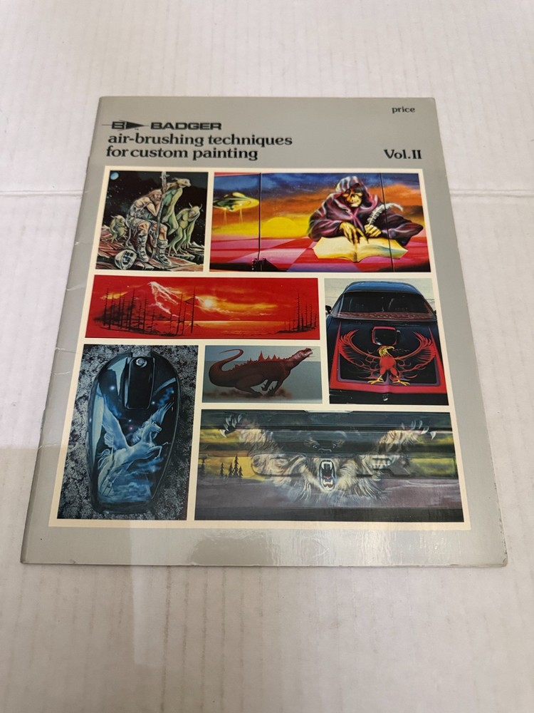 1981 Badger Air Brush Company Air Brushing Techniques For Custom Painting Vol. 2