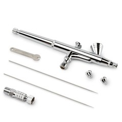Dual Action Airbrush Kit – 2cc with 3 Tips