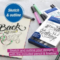 Faber Castell Lettering Starter Set 7 Writing Instruments for Calligraphy Art