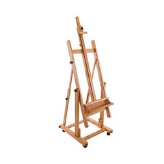 U.S. Art Supply Malibu Heavy Duty Extra Large Adjustable H-Frame Studio Easel…