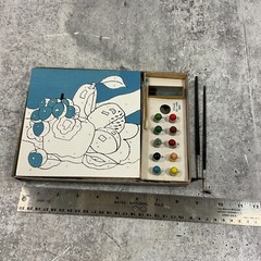 Original Tile Art Jr Painting Kit Set w/ original box Lee Art Co Yonkers NY