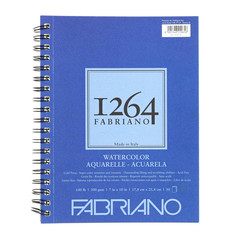 Fabriano 1264 Watercolor Pad Bright White