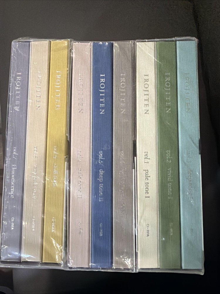 Tombow Irojiten Dictionary Complete Set Of 90, Vol 1-3, Nearly Brand New In Box!