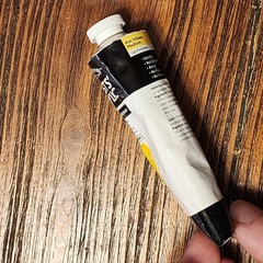 WINSOR & NEWTON Artists’ Acrylic Paint AZO YELLOW MEDIUM 60ml Series 2 Vintage