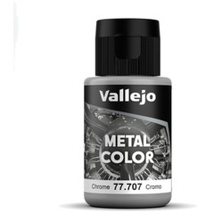 Chrome Metal Color Paint 32ml – Metallic Finish Reproduction