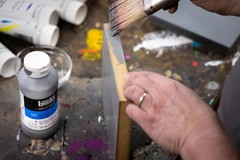 Professional Gesso Surface Prep Medium, 237ml (8.0 oz), Gray