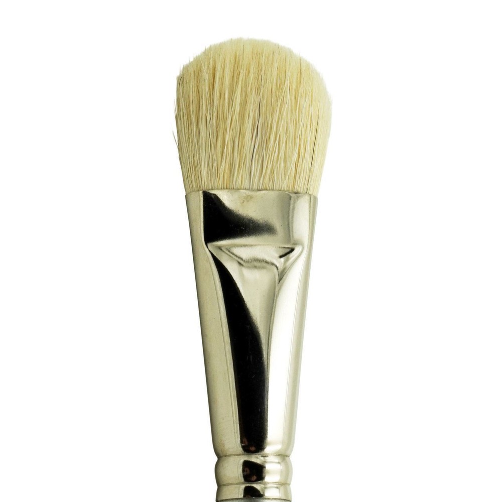 1270 Super Soft Fluffy White Hair Mop Brush