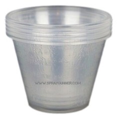 100- 1oz (30ml) Graduated Plastic Mix Cups Paint Hobby Airbrush Mixing Universal
