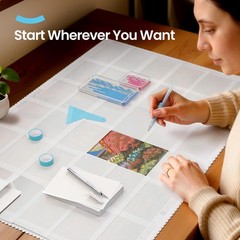 200-Piece Double-Sided Non-Stick Release Paper 10 cm x 15 cm, white
