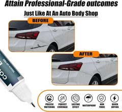 QAB Pearl White Tricoat Touch Up Paint for Nissan Car Paint Pen Scratch Repair