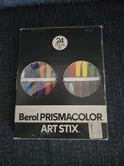 Vintage Berol Prismacolor Art Stix 24 Set & Prismacolor Premier 48 Color Pencils