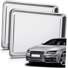 2 Pcs Stainless Steel Oil Drip Pan for Under Car 23.6×15.8 23.62×15.75 Inch