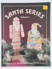SET OF 9 Vintage Tole Painting Santa Books & Patterns by Margaret Wilburn