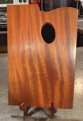 VTG ROWNEY’S RARE HTF Wooden Mahogany Rectangular Artists Paint Palette No. 12