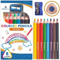 Colored Pencils for Toddlers 3-4 Years – Pencils for Beginners, Toddlers and …