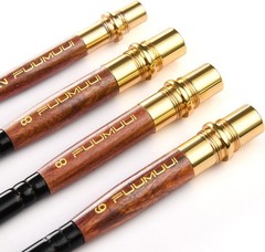 Fuumuui Sable Travel Watercolor Brushes, 3/4Pcs Elegant Kolinsky Sable Watercolo