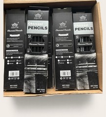 Art Supplies Charcoal Pencil Bundle: 156 Nontoxic Pencils For Drawing -classroom
