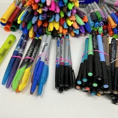 300+ Marker Pen Lot Sharpie Posca Crayola Bic Faber-Castell Tested Mixed
