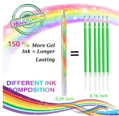 sparkle glitter gel pens sets adult coloring for adult coloring books refills