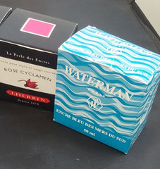 Mega Calligraphy Exotic Scented Ink Bundle-13 Pots & 4Cartridge Packs in VTG Box