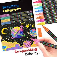 Efimeso Acrylic Paint Pens Set-120 Colours 1 count (Pack of 120), 120 colors