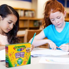 Crayola Colored Pencil Set, Colors of the World, 150 Ct, Back to School Supplies