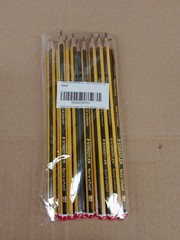 STAEDTLER NORIS SCHOOL PENCILS HB 18 Pieces Graphite Cedar Wood Erasable New