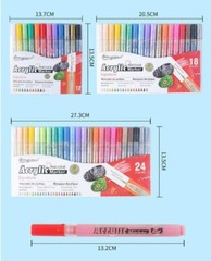 Giorgione Acrylic Marker Pen 24 Colours Paint Pens Professional DIY Drawing