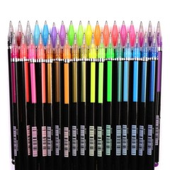 SAYEEC 48 Packs Glitter Metallic Gel Pen 1 Count (Pack of 48), Multicolored