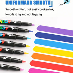 12/24/36PCS Acrylic Paint Marker Pens Waterproof Art Markers for Kids Crafts US