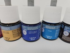 Artist’s Loft Watercolor Ink Lot of 8 Dropper Bottles 45ml Assorted Colors New