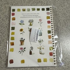 Flowers Watercolor Workbook 12 Beginner Friendly Sketched Pictures You Paint