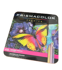 Prismacolor Premier Colored Pencils, Soft Core, Assorted Colors, 48 Count