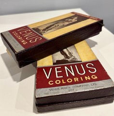 Venus Coloring Pencils RARE Vintage Made In Canada 2 Sets The Watercolor Pencil