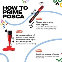 Professional-Grade 8 Metallic Marker Set with Reversible Tips – Multicolor