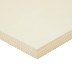 12×12 Wood Panel Boards, Square Canvas for Painting, Crafts, Acrylic (6 Pack)