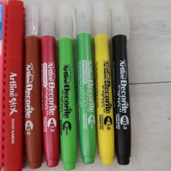 Artline Stix & Decorite ^ Loop Brush Markers Assorted Color Lot