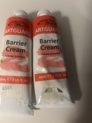 2 Tubes Winsor & Newton Artguard Barrier Cream 60ml / 2oz Protect Hands Art
