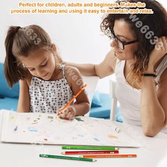 120 PCS Oil Based Classic Color Colored Pencils Drawing Set Artist Painting Gift