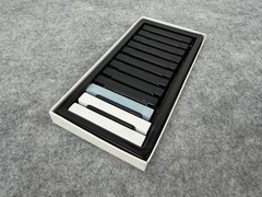 Blick Studio Pastels Square Charcoal Drawing Sticks 12 Artists’ Pastels Black
