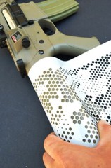 Mylar Camouflage Stencils Duck Rifle Gun Airbrush Spray Paint Mask TAC CAMO 4pk