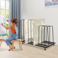 Art Drying Rack with Wheels – Durable, Spacious, Modern Design for Artists