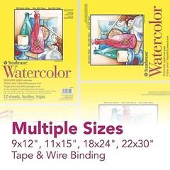 Strathmore 300 Series 9×12 Watercolor Pad 140 lb Acid Free Cold Press Paper