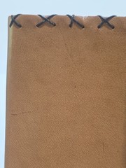 Brown Leather Stiched And Studded 8″x6″ Inch Journal-Art Sketch Book Thick Paper