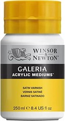 Acrylic Satin Varnish Compatible for Acrylic Paintings 8.4oz Bottle
