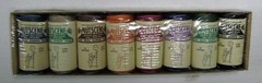 Bosmere K811 Nutscene Mini Cordage Spools, 8 Assorted Hues, Elegant Gift Box
