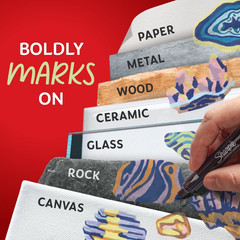 Creative Markers, Earth Tones, Water-Based Acrylic, Bullet Tip, Assorted Colors,